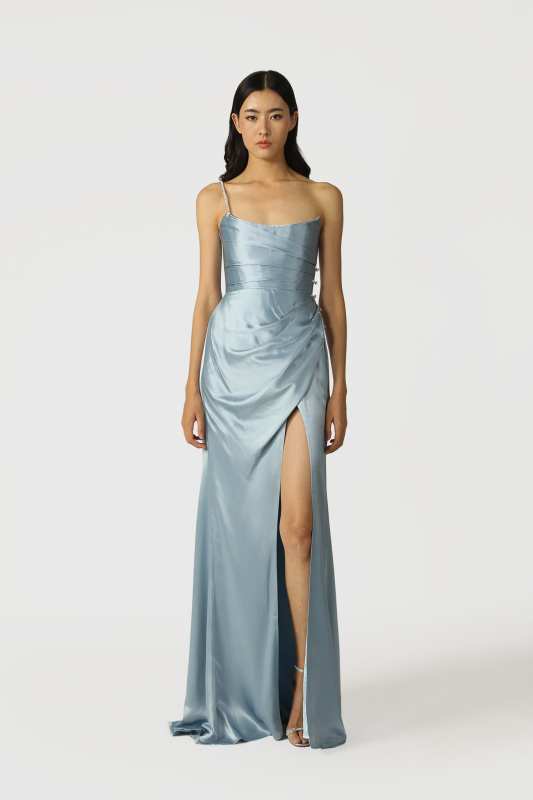 Pasha Satin Gown